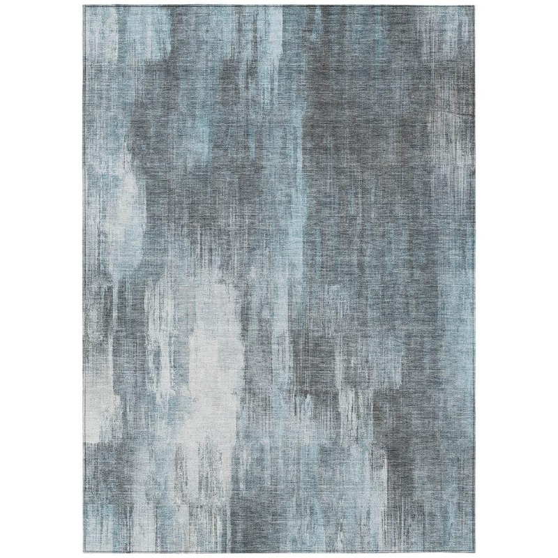 Addison Rugs Chantille ACN567 Teal 5 ft. x 7 ft. 6 in. Machine Washable Indoor/Outdoor Geometric Area Rug ACN567TE5X8