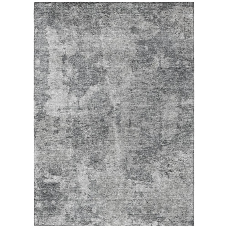Addison Rugs Chantille ACN573 Gray 2 ft. 6 in. x 3 ft. 10 in. Machine Washable Indoor/Outdoor Geometric Area Rug ACN573GY30X46