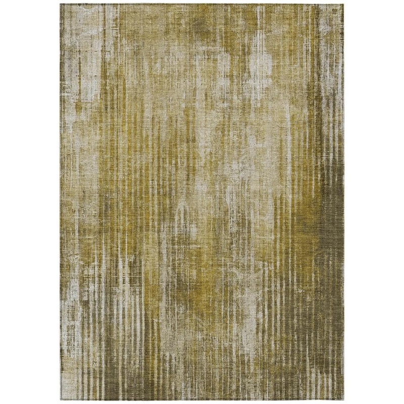 Addison Rugs Chantille ACN582 Brown 5 ft. x 7 ft. 6 in. Machine Washable Indoor/Outdoor Geometric Area Rug ACN582BR5X8