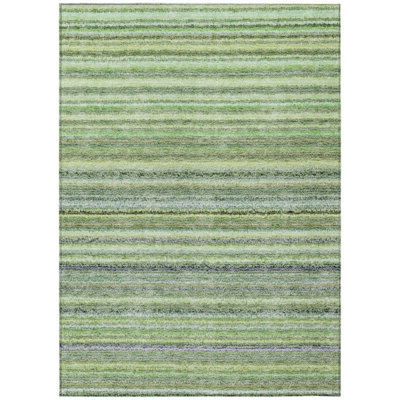 Addison Rugs Chantille ACN598 Green 9 ft. x 12 ft. Machine Washable Indoor/Outdoor Geometric Area Rug ACN598GE9X12