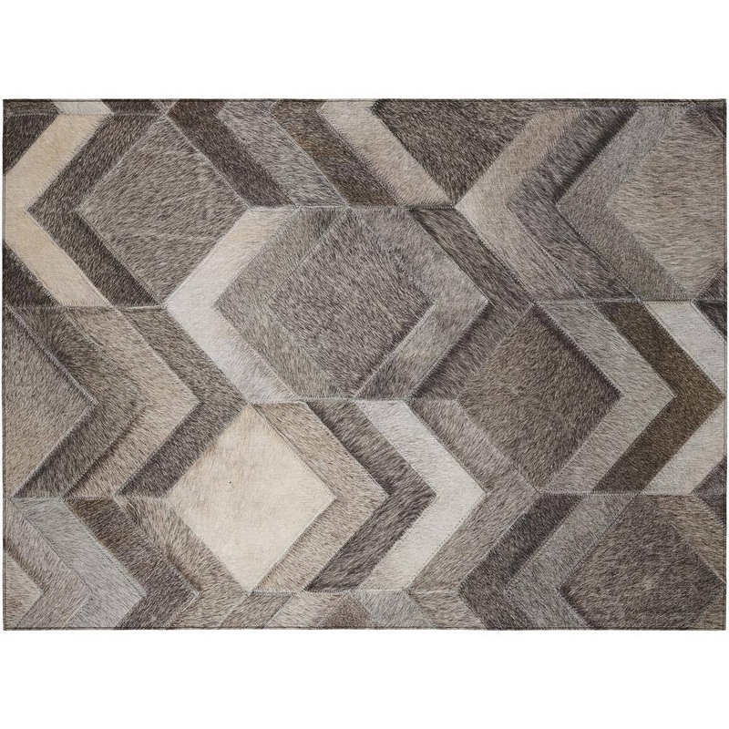 Addison Rugs Laredo Grey 1 ft. 8 in. x 2 ft. 6 in. Indoor/Outdoor Washable Rug ALR35GY20X30