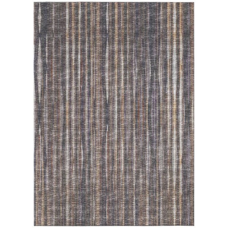 Addison Rugs Waverly Brown 9 ft. x 12 ft. Geometric Indoor/Outdoor Area Rug AWA31BR9X12
