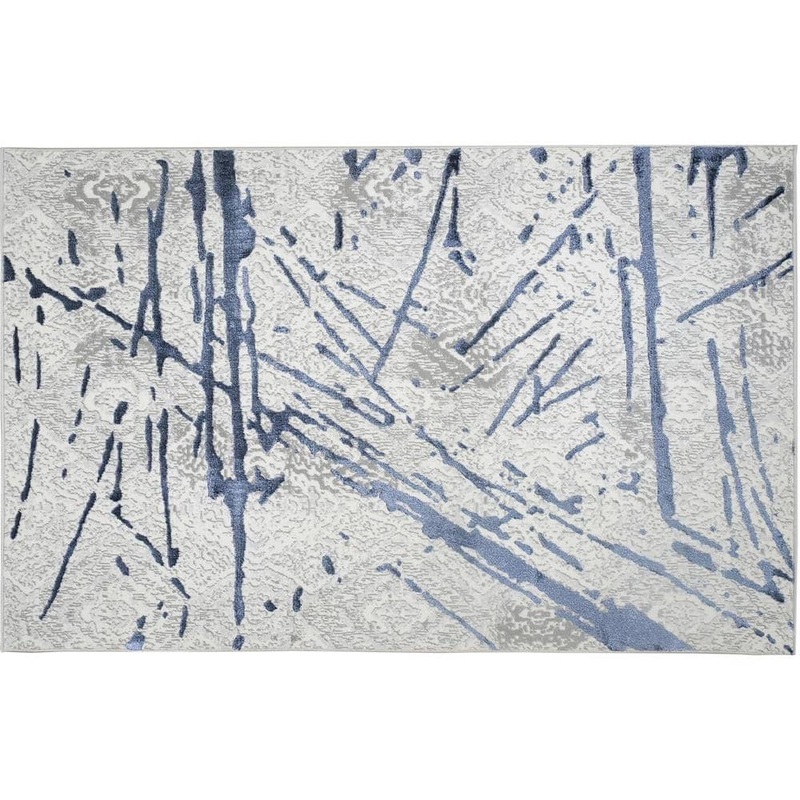Amazing Rugs Shifra Abstract Navy 2 ft. x 3 ft. Area Rug SHINB1600-23
