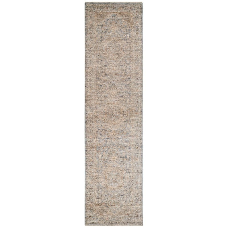 Amer Rugs Albany Blue 3 ft. x 10 ft. Oriental Runner Rug ALB22610