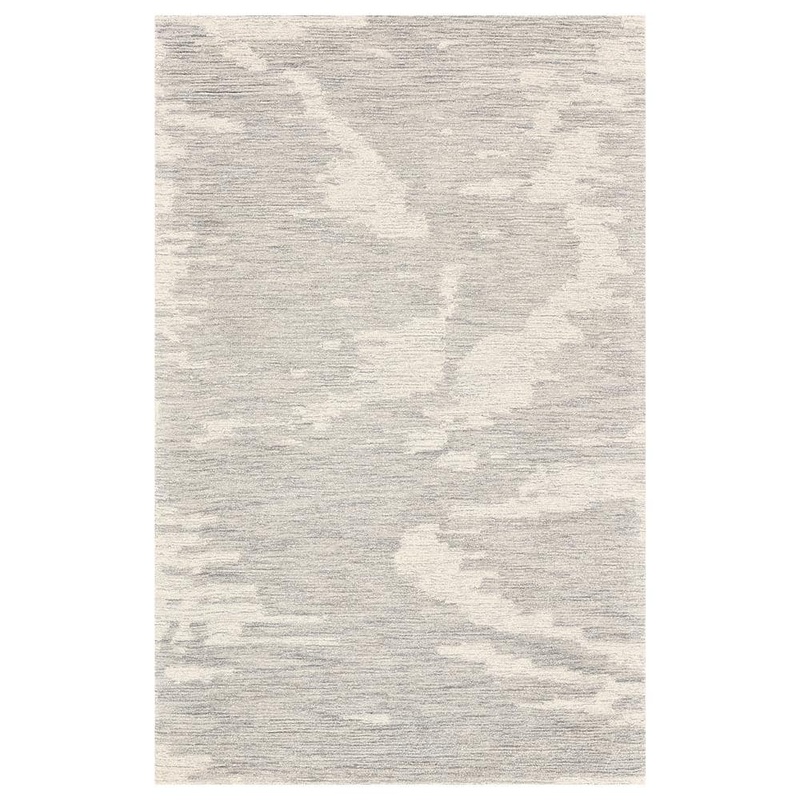 Amer Rugs Mexico 2 x 3 Ivory Gray Abstract Pattern Area Rug for High Traffic Living Room Dining Room Bedroom MEX10203