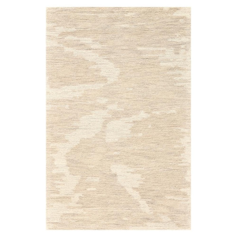 Amer Rugs Mexico 9 x 12 Ivory Beige Abstract Pattern Area Rug for High Traffic Living Room Dining Room Bedroom MEX30912
