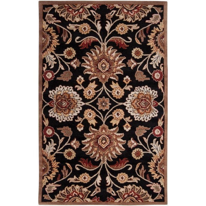 Artistic Weavers Artes Maroon 4 ft. x 6 ft. Area Rug Cristal-46