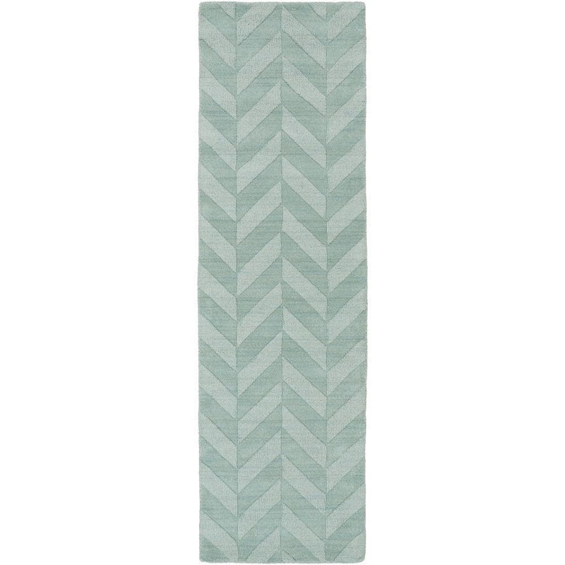 Artistic Weavers Central Park Carrie Teal 2 ft. x 10 ft. Indoor Runner Rug AWHP4027-2310