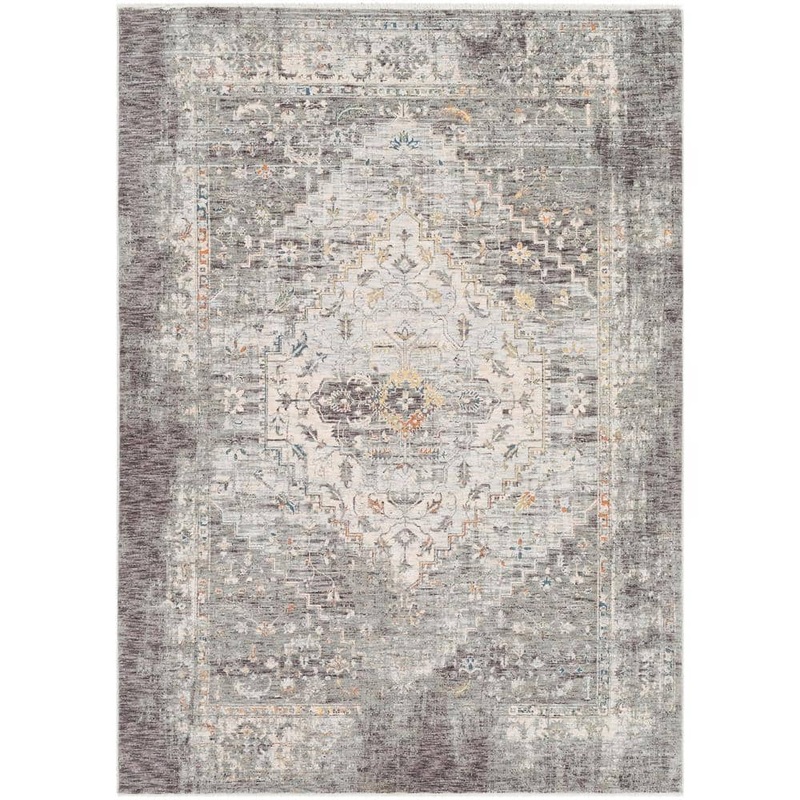 Artistic Weavers Congressional Grey Doormat 3 ft. x 5 ft. Oriental Area Rug S00161011733