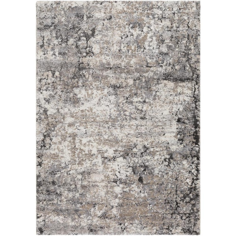 Artistic Weavers Everly Gray Abstract 4 ft. x 6 ft. Indoor Area Rug S00161029301