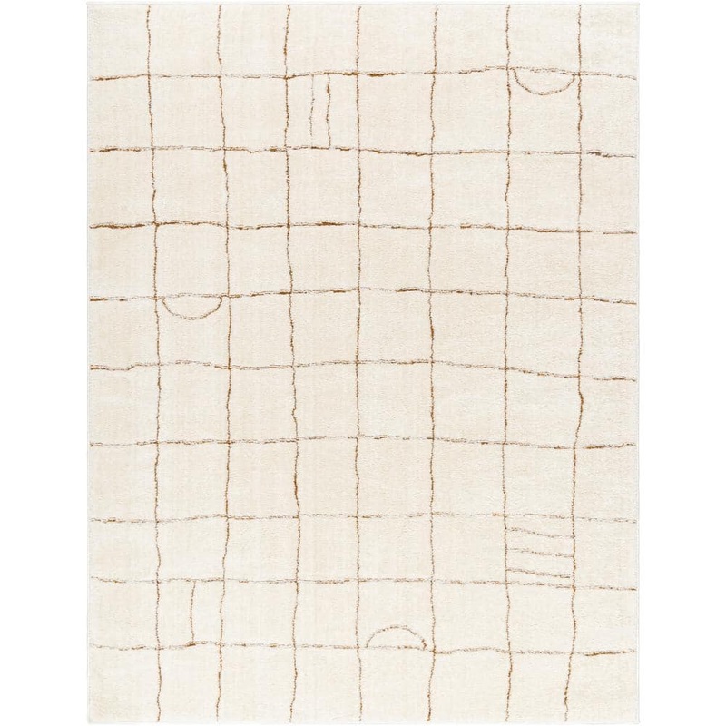 Artistic Weavers Freud Burnt Orange/Cream 9 ft. x 12 ft. Geometric Indoor Area Rug FEU2313-9212