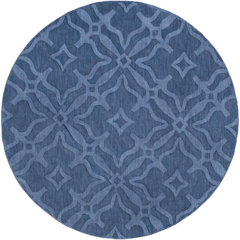 Artistic Weavers Metro Ramona Denim Blue 10 ft. x 10 ft. Round Indoor Area Rug AWMP4019-99RD