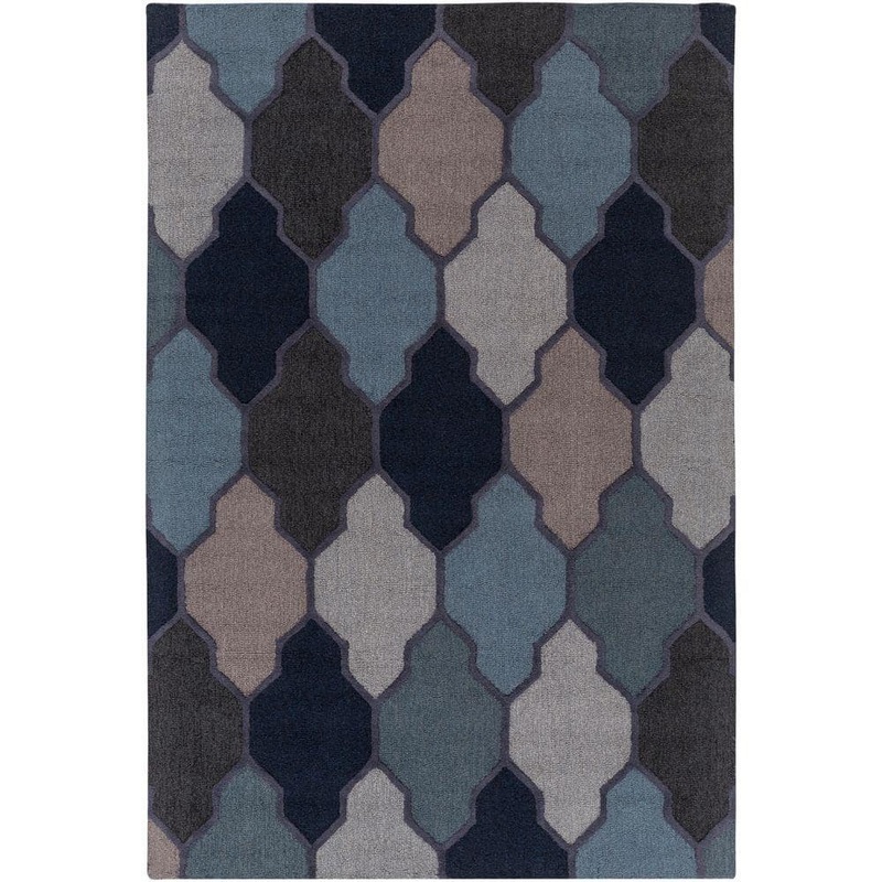 Artistic Weavers Pollack Morgan Navy 9 ft. x 13 ft. Indoor Area Rug AWAH2042-913