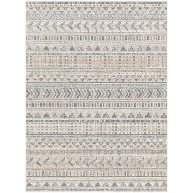 Artistic Weavers Santana Cream/Gray Bohemian 2 ft. x 4 ft. Indoor Area Rug SNN2304-2339