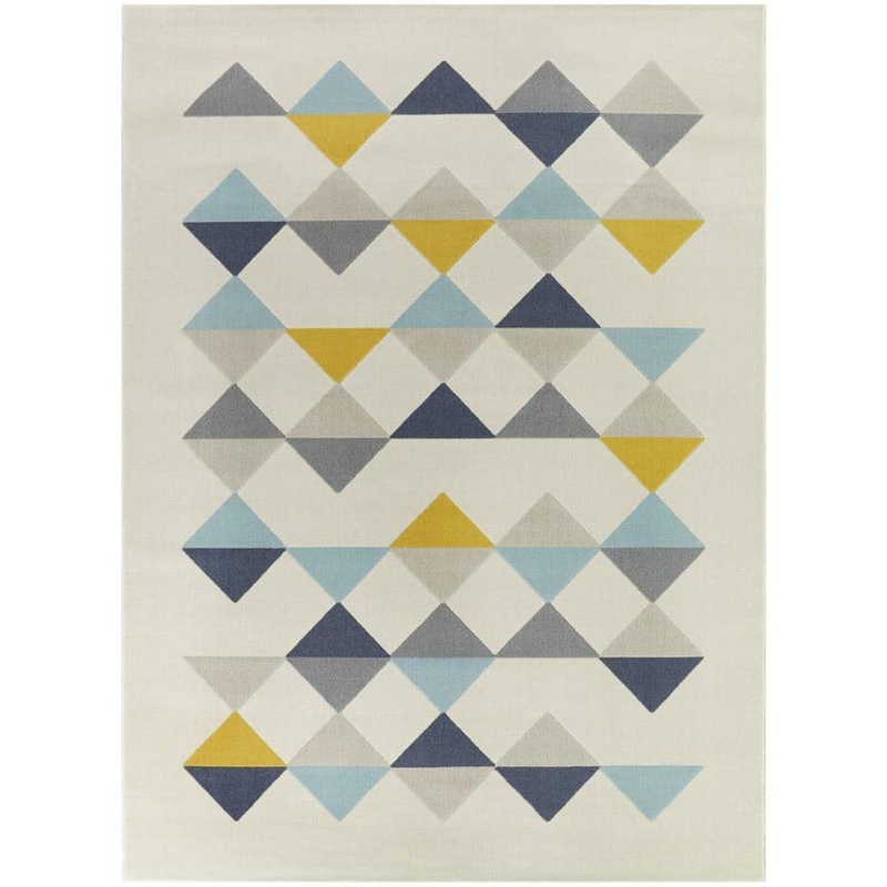 BALTA Adalee Yellow 5 ft. x 7 ft. Geometric Area Rug 3100215