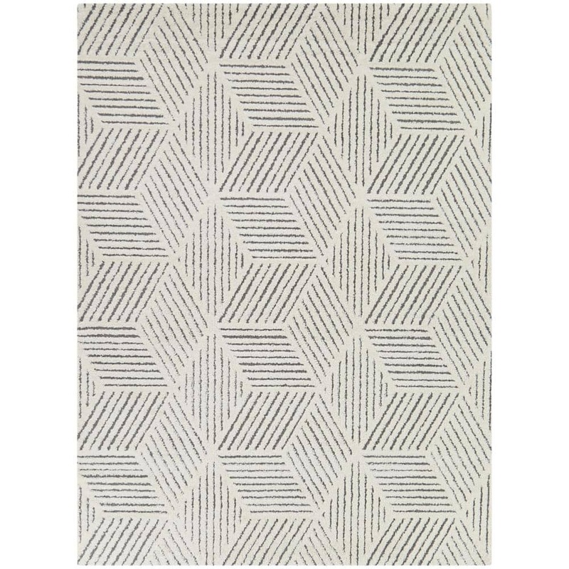 BALTA Casimir Cream 8 ft. x 10 ft. Geometric Area Rug 3115416