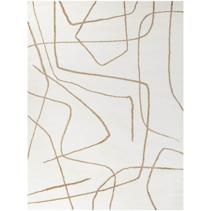 BALTA Descartes Rust 7 ft. x 9 ft. Abstract Area Rug 3122085
