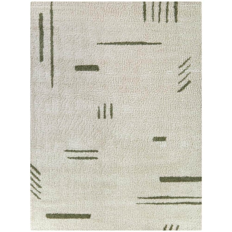 BALTA Foucher Green 5 ft. x 7 ft. Abstract Area Rug 3122565
