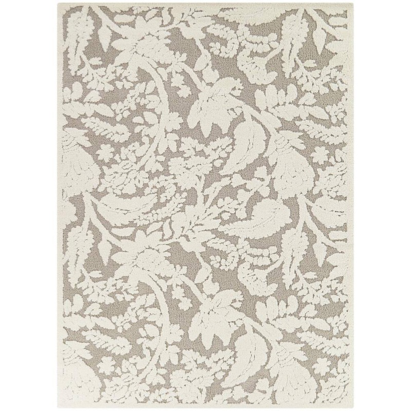 BALTA Longacre Cream 8 ft. x 10 ft. Floral Area Rug 3115442