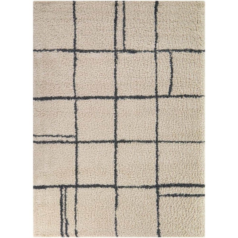 BALTA Maud Cream 8 ft. x 10 ft. Geometric Area Rug 3126496