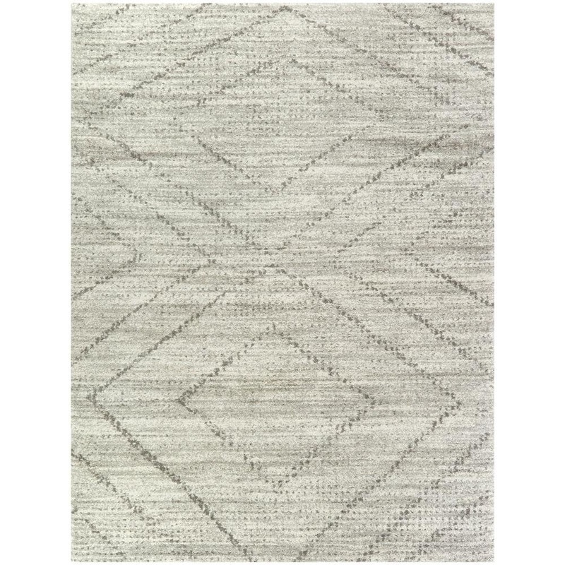 BALTA Sienna Grey 7 ft. x 9 ft. Geometric Area Rug 3090763
