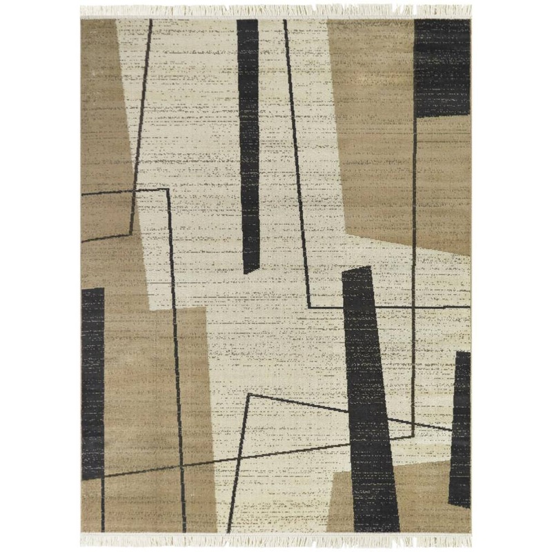 BALTA Walcott Cream 8 ft. x 10 ft. Abstract Area Rug 3111080