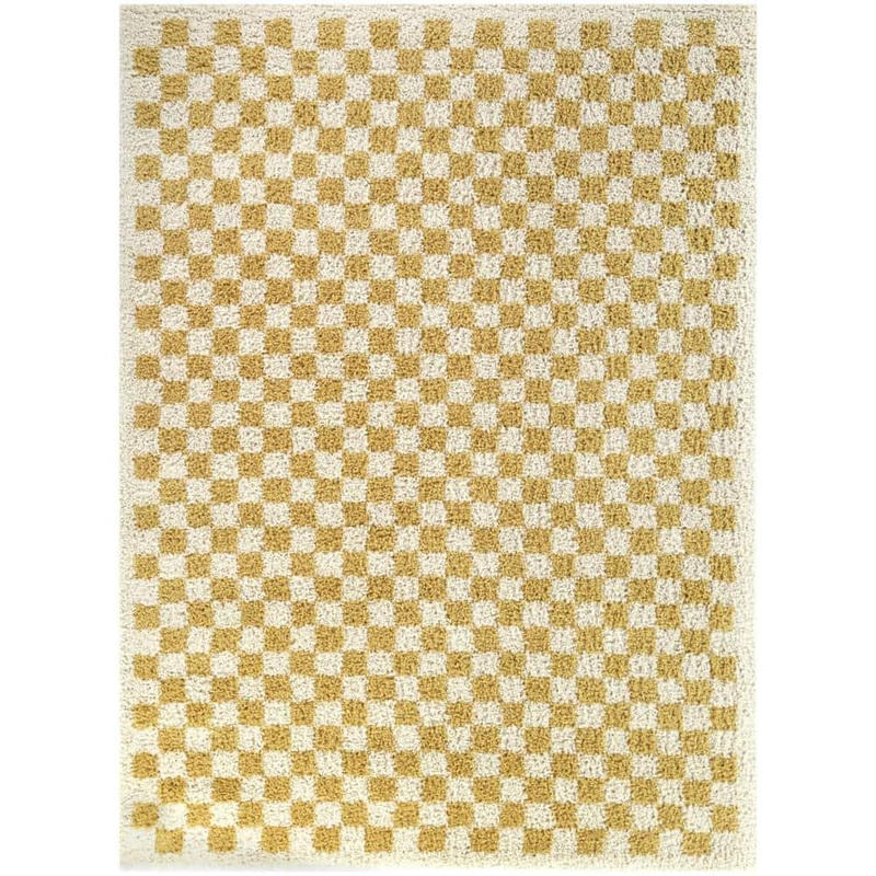 BALTA Covey Mustard 4 ft. x 6 ft. Geometric Area Rug 3122040