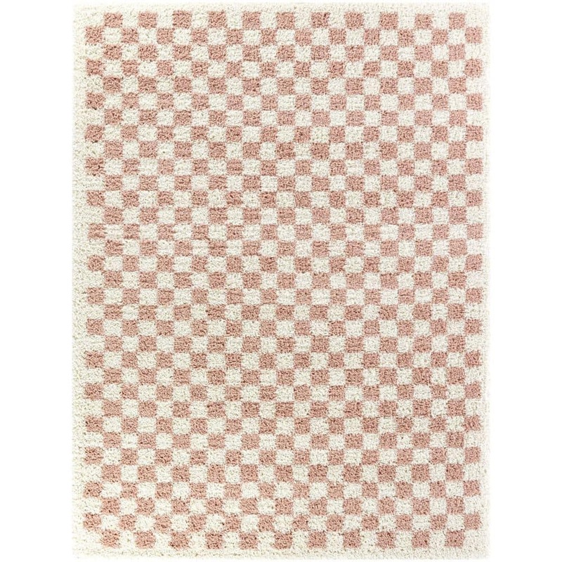 BALTA Covey Pink 4 ft. x 6 ft. Geometric Area Rug 3122028