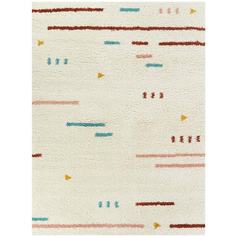 BALTA Dalmas Multicolor 8 ft. x 10 ft. Modern Shag Area Rug 3091676