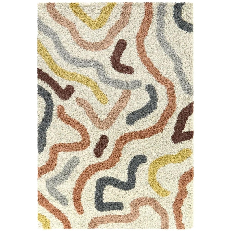 BALTA Duret Cream 5 ft. 3 in. x 7 ft. Abstract Area Rug 3105570