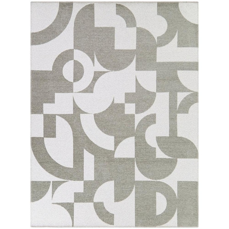 BALTA Halle Taupe 5 ft. x 7 ft. Abstract Area Rug 3120631