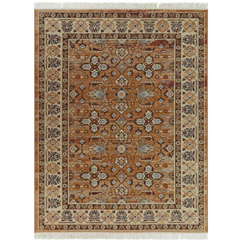 BALTA Honore Rust 5 ft. x 7 ft. Oriental Area Rug 3100883