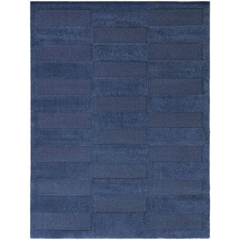 BALTA Macquer Blue 5 ft. x 7 ft. Geometric Area Rug 3124845