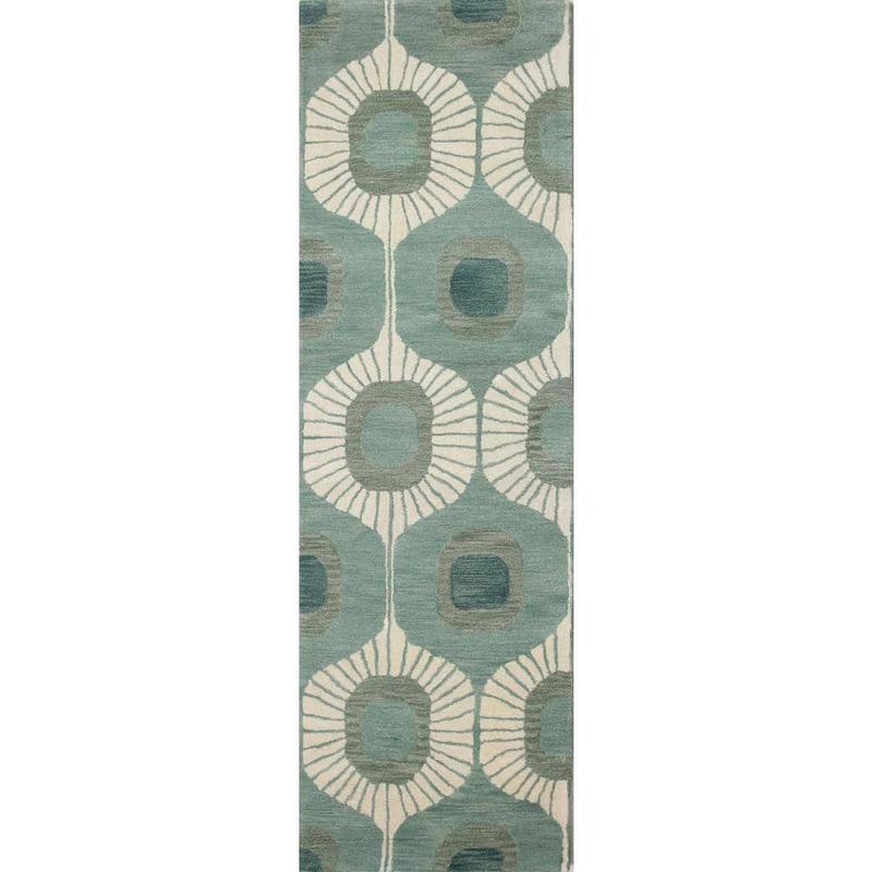BASHIAN Chelsea Aqua 3 ft. x 8 ft. (2’6