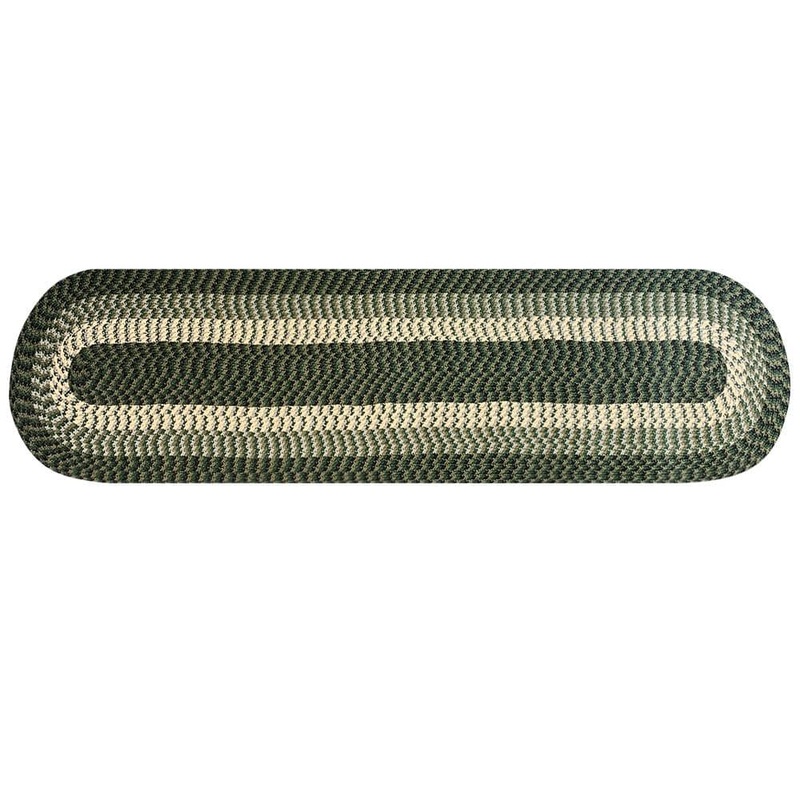 Better Trends Alpine Braid Collection Hunter Stripe 24