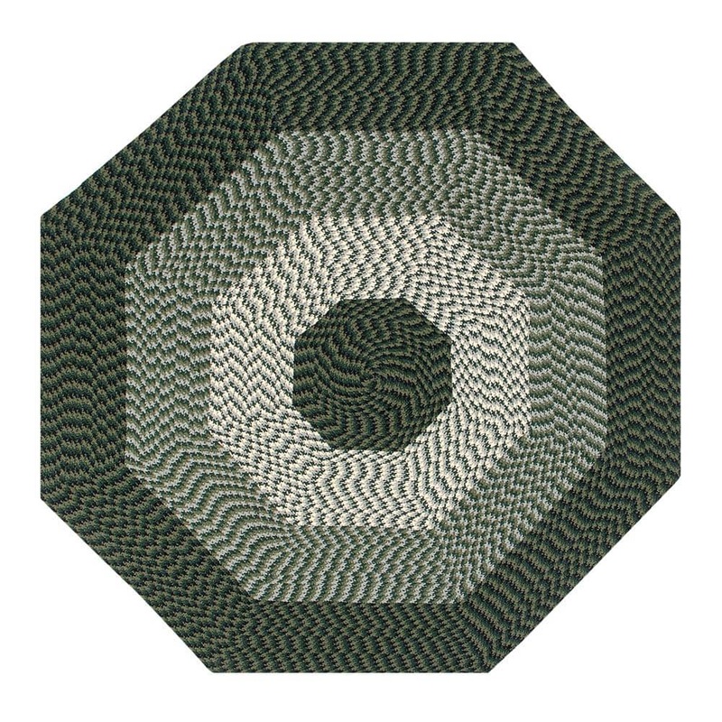 Better Trends Alpine Braid Collection Hunter Stripe 48