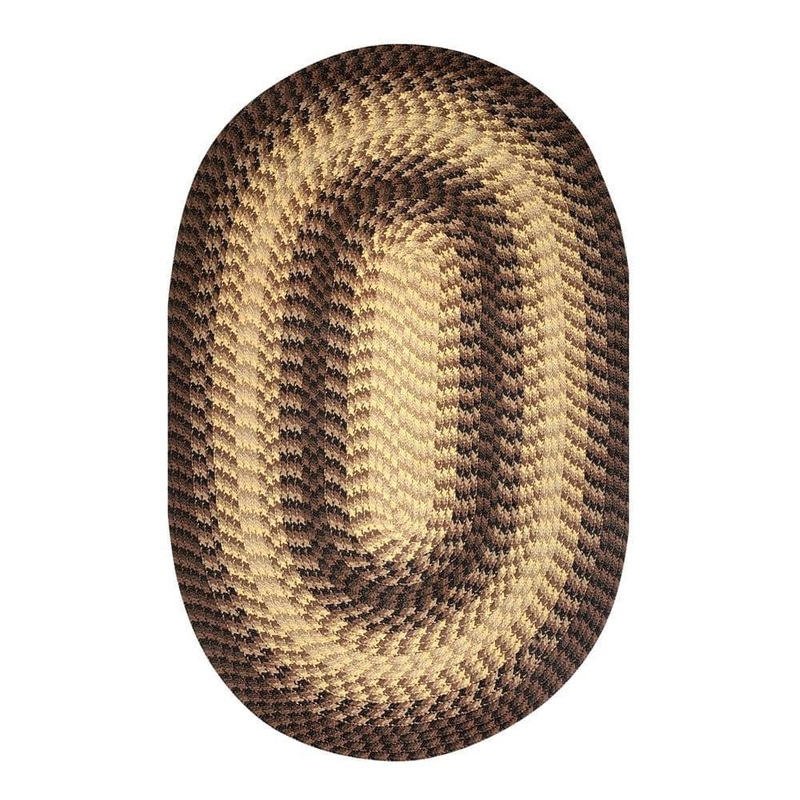 Better Trends Heritage Braid Collection Chocolate 96